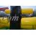 Pogo 30' Toxic 7 Element Commercial Inflatable Obstacle Course with Blower Kids Jumper   
